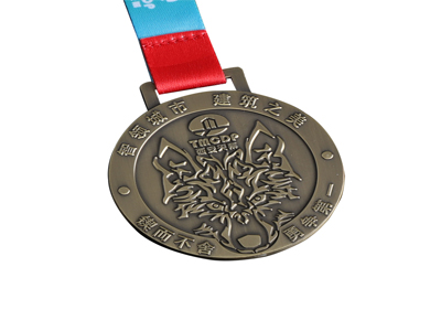 What is the difference between a customized medal and a general version of the medal?