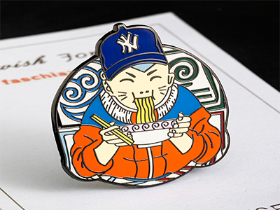 Can I use gradients of colour or full colour print for my enamel badge?