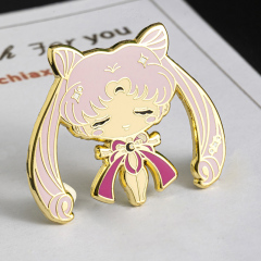 Custom Gold pins, Santa Claus pins,free design, first custom pin mold fee reduced by half