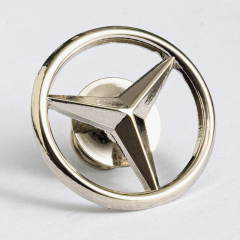 Spray painting pins without color enamel design, plated pins, spray-paint pins,the cost of the first custom pin die is reduced by half