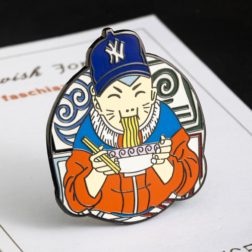 Hard enamel pins custom design, Hokage Ninjia pins manufacture,free design and sample