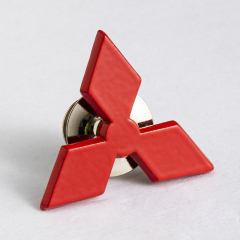 Spray painting pins without color enamel design, plated pins, spray-paint pins,the cost of the first custom pin die is reduced by half