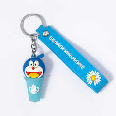 Custom pvc Keychain, Personalized Milk Tea Keychain, Interesting Keychain,free design, first custom keychain mold fee reduced by half