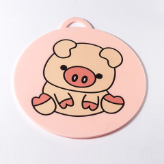 Coasters，custom PVC tableware coaster, cute animal tableware coaster, tableware coaster factory outlet,free custom pattern