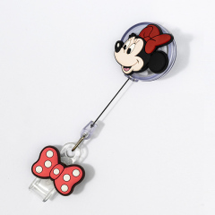 custom plastic badge holders, cute badge reels, interesting Comic and Animation badge holders produce, badge holder supplier,free design