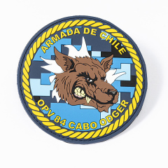 Custom PVC velcro, wholesale PVC patches with magic tape, PVC patches factory outlet--Qunyi Gifts