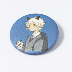 Custom button, metal button, Comic and Animation button, one can also be customized
