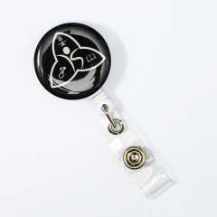 custom plastic badge holders, cute badge reels, interesting Comic and Animation badge holders produce, badge holder supplier,free design