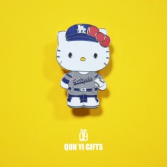 Cartoon cute kitty pin,free design, mold cost reduced by half