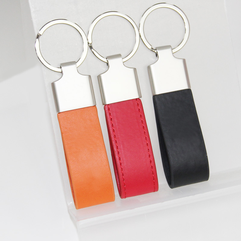 Dekni Mfg Custom Leather Keychains with Your Logo | Made in USA