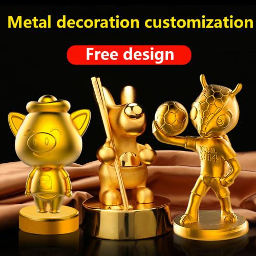 Custom decoration,production of various sizes and styles of metal decoration,half of the mold fee will be waived for the first order