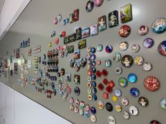 Crystal fridge magnet, can produce a variety of shapes and sizes of fridge magnet,free designs and samples