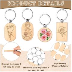 Wooden Keychains, free design custom wooden keychain, send samples free