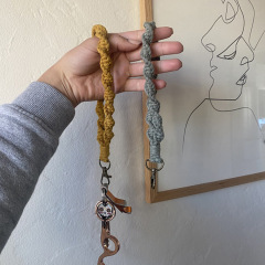 Woven keychains, free design custom woven keychain, free to send samples