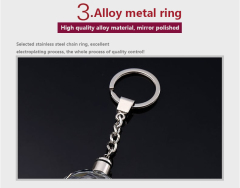 Crystal Keychains, free design custom crystal keychain, send samples free