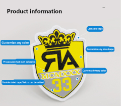Embroidered pins, free design custom embroidery pin, order proofing free, extra gift sample