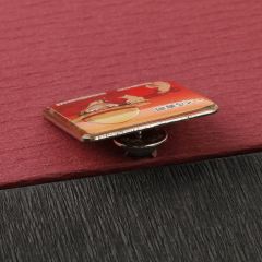 Epoxy pins,free design pin pattern, order custom free sample