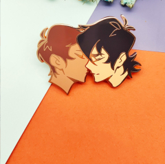 Print pins, custom produce pins in a variety of sizes and shapes,free sample