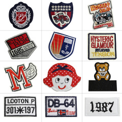 Embroidered pins, free design custom embroidery pin, order proofing free, extra gift sample