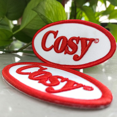 Embroidered pins, free design custom embroidery pin, order proofing free, extra gift sample