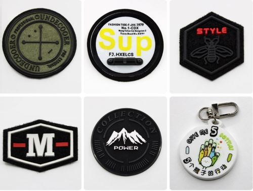 PVC pins, free design and custom PVC pins, mold cost reduced by half
