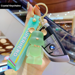 Crystal Keychains, free design custom crystal keychain, send samples free