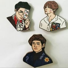Wood pins, custom wood pins can be given as a few extra samples