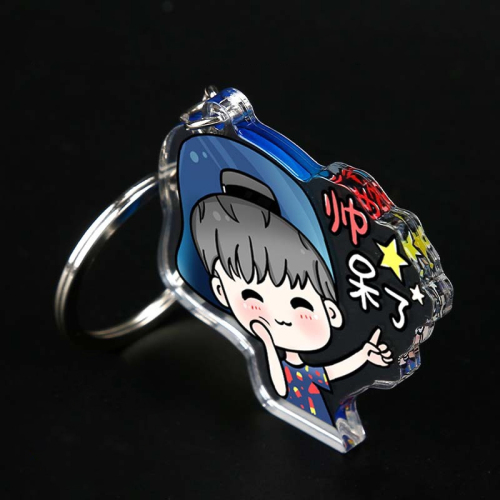 Acrylic keychains, free design custom acrylic keychain, free to send samples