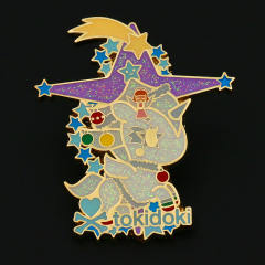 Glitter Pins, custom pins can add flash powder for free