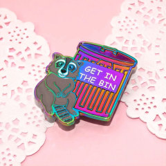 Rainbow Pins, custom produced pins in a variety of sizes and shapes，free sample