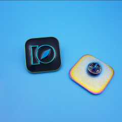 Rainbow Pins, custom produced pins in a variety of sizes and shapes，free design