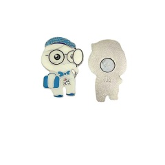 Metal fridge magnet, can produce a variety of shapes and sizes of fridge magnet,free design and sample
