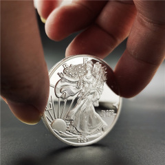Commemorative coins, customized production of commemorative coins of various sizes, materials and shapes，free design