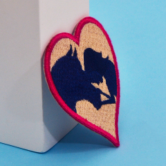Embroidered pins, custom pins get free samples