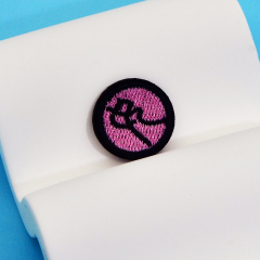 Embroidered pins, custom pins get free samples