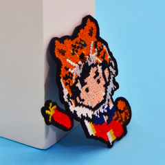 Embroidered pins, custom pins get free samples