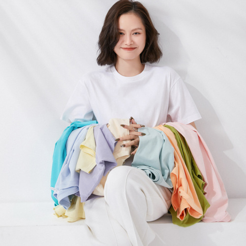 Custom T-shirts, produce cotton T-shirts in a variety of colors and sizes,send a free sample