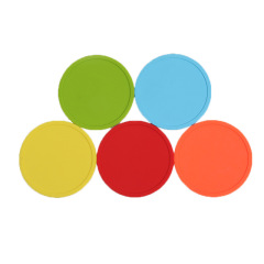 Coaster. Custom manufactured silicone coasters in a variety of sizes and shapes,free sample