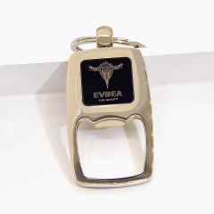 Metal keychain bottle opener design, first custom mold cost reduced by half
