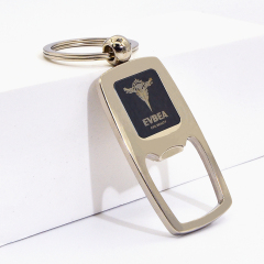 Metal keychain bottle opener design, first custom mold cost reduced by half