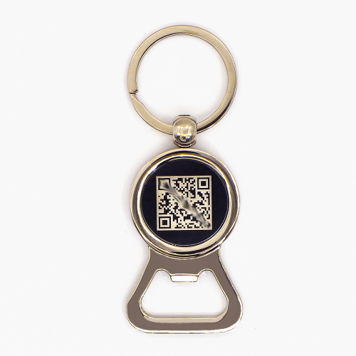 Metal keychain bottle opener design, first custom mold cost reduced by half