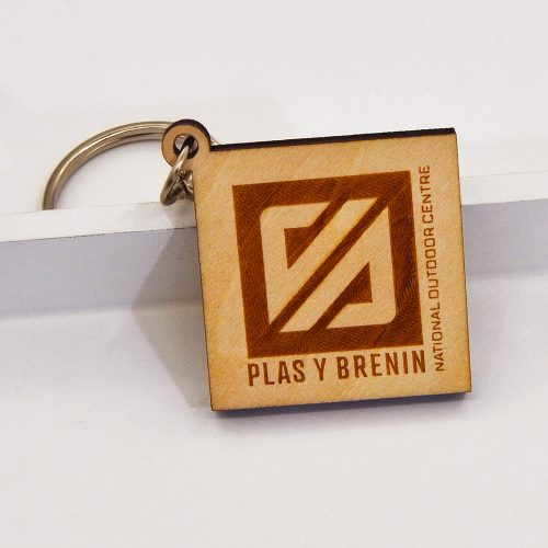 Wooden keychain, free design and print logo, the minimum order quantity is one piece