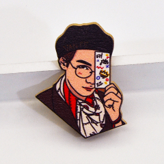 Character Wooden Pins, custom wooden pins receive free samples as soon as 4 days