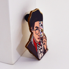 Character Wooden Pins, custom wooden pins receive free samples as soon as 4 days
