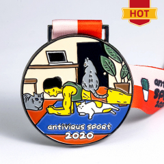 Custom medals, cartoon medals, Marathon medals,individualized medals design，The cost of the first custom medal mould is reduced by half