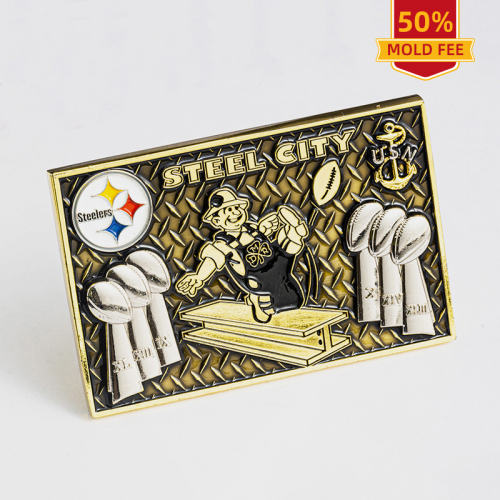 Gold challenge coins, English Cartoon person coins custom, transparent color enamel coins manufacture,free sample making