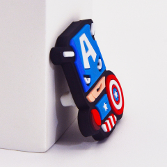 Superhero pvc pins, custom pins available for free samples