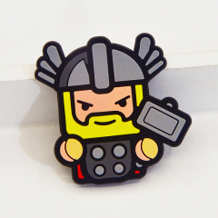 Superhero pvc pins, custom pins available for free samples