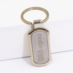 Custom metal keychain, free design pattern and logo