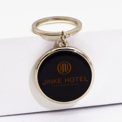 Custom metal keychain, free design pattern and logo